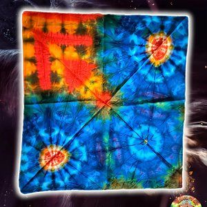 [Hand Dyed] Tie Dye Bandanna